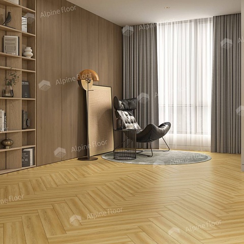 Alpine Floor LVT Parquet ECO 16-28 Дуб Поллукс 4V 43кл (фото 1)