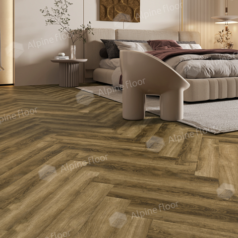 Alpine Floor Herringbone 8 Pro 4V 33 (CH) LF102-9B New_ Дуб Марсель (фото 5)