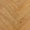 Crownwood Элеганс Английская елка 13 мм шип-паз Дуб Натур Оригинал лак с фаской (миниатюра фото 1)