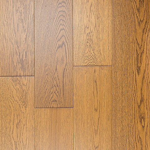 Инженерная доска CROWNWOOD Classic Arte 2-х слойная шип-паз Дуб Милес УФ-лак/Натур/Браш 400..1500 х 145 х 15 / 1.0875м2 (фото 1)
