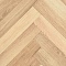 Wood Bee Herringbone Дуб Селект гладкий глянец, Select UV-лак gloss 30±5% (левая) (миниатюра фото 1)