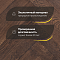 Wood Bee Herringbone Дуб Шоколад браш матовый Chocolate, UV-лак gloss 5-9% (левая) (миниатюра фото 2)