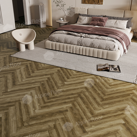 Alpine Floor Herringbone 8 Pro 4V 33 (CH) LF102-9B New_ Дуб Марсель (фото 4)