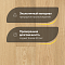 Wood Bee HDF Дуб Натур Браш / Natur Brush лак (миниатюра фото 2)