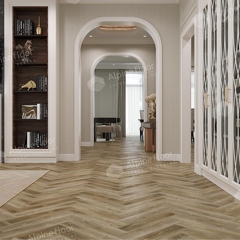 Alpine Floor LVT Parquet ECO 16-35 Дуб Целата 4V 43кл (фото 2)