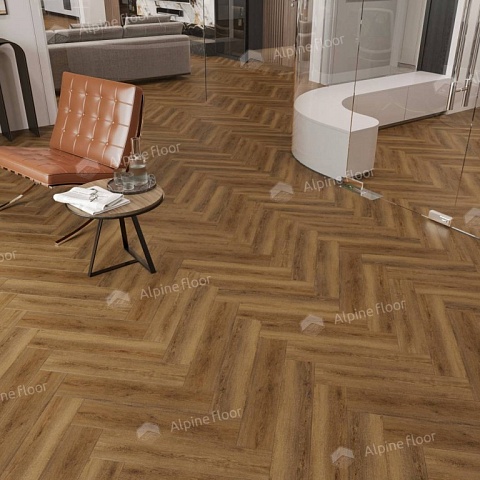 Alpine Floor SPC Light Parquet ECO 13-33AB Дуб Далим 4V 43кл (фото 5)