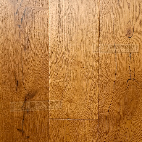 DW FLOORING 14 мм Дуб тёмный мёд DW HCR 219 лак матовый с фаской (фото 1)