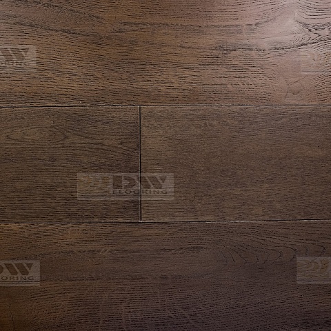 DW FLOORING 14 мм Дуб коричневый DW LX003 лак матовый с фаской (фото 1)