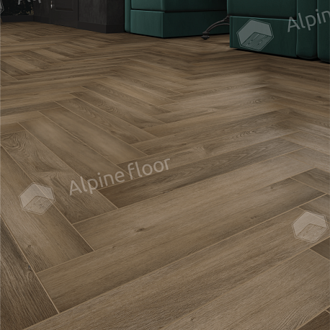 Alpine Floor Herringbone 12 Pro 4V 34 (CH) LF106-11B New­ Дуб Анжу (фото 4)