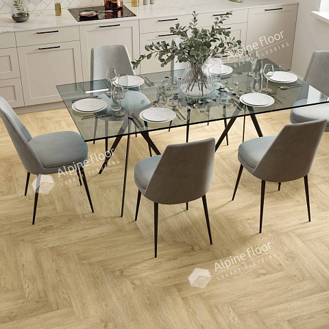 Alpine Floor LVT Parquet ЕСО 16-3 Дуб Ваниль Селект 4V 43кл (фото 3)