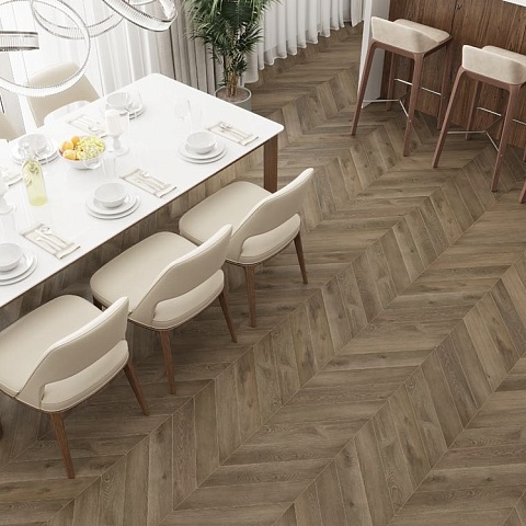 Alpine Floor SPC Chevron Alpine ECO 18-4 Дуб Насыщенный 4V 43кл (фото 2)